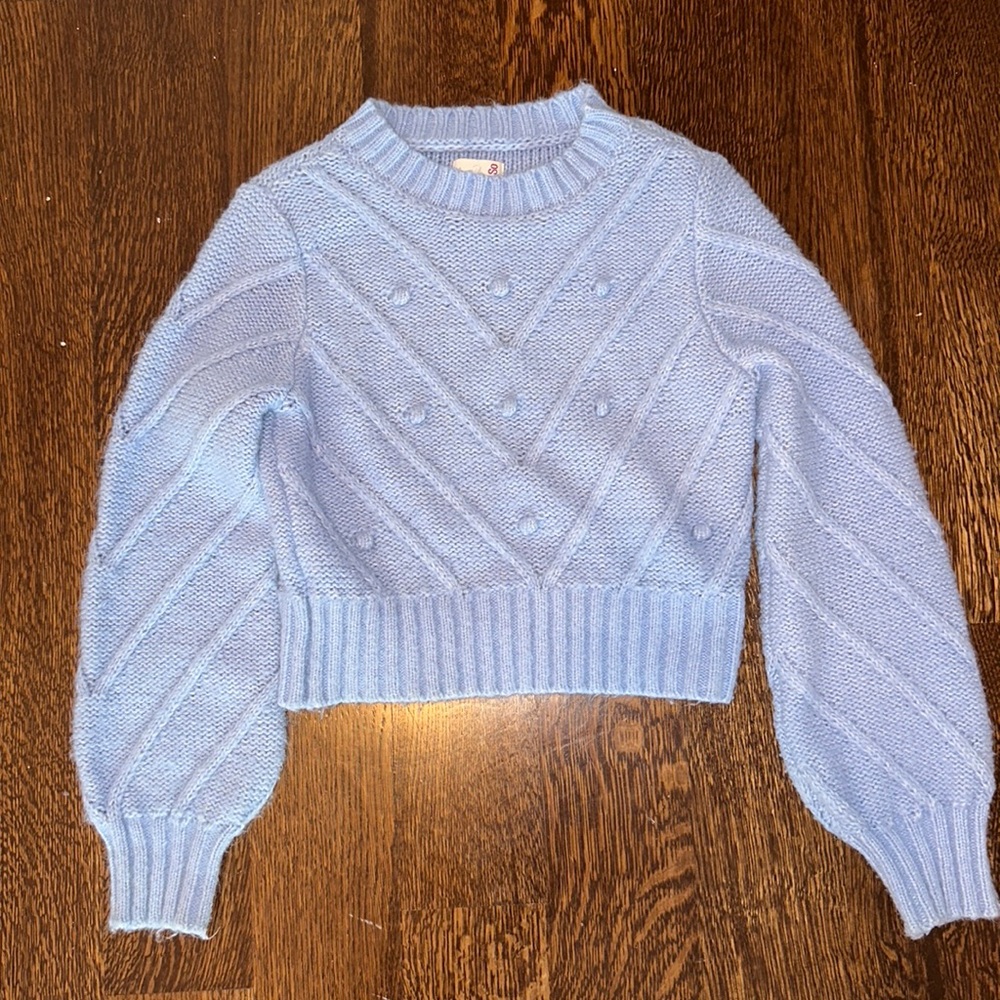 periwinkle sweater from kohl’s
